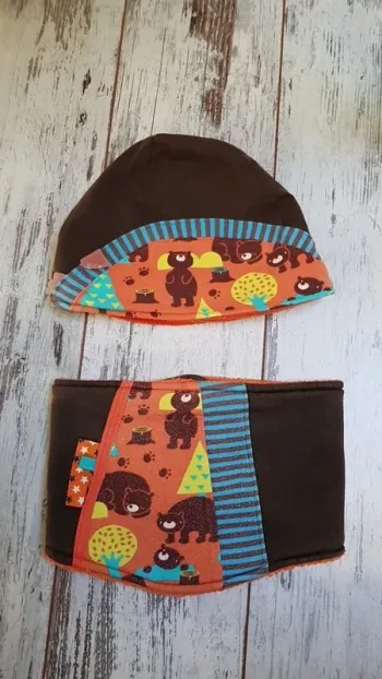 Ensemble bonnet et snood Taille à partir de 2 ans
