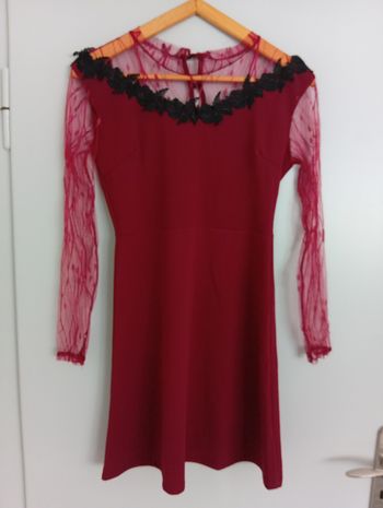 Robe bordeaux t34/36