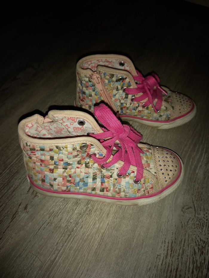 basket montante rose et coloré primigi pointure 28 - photo numéro 3
