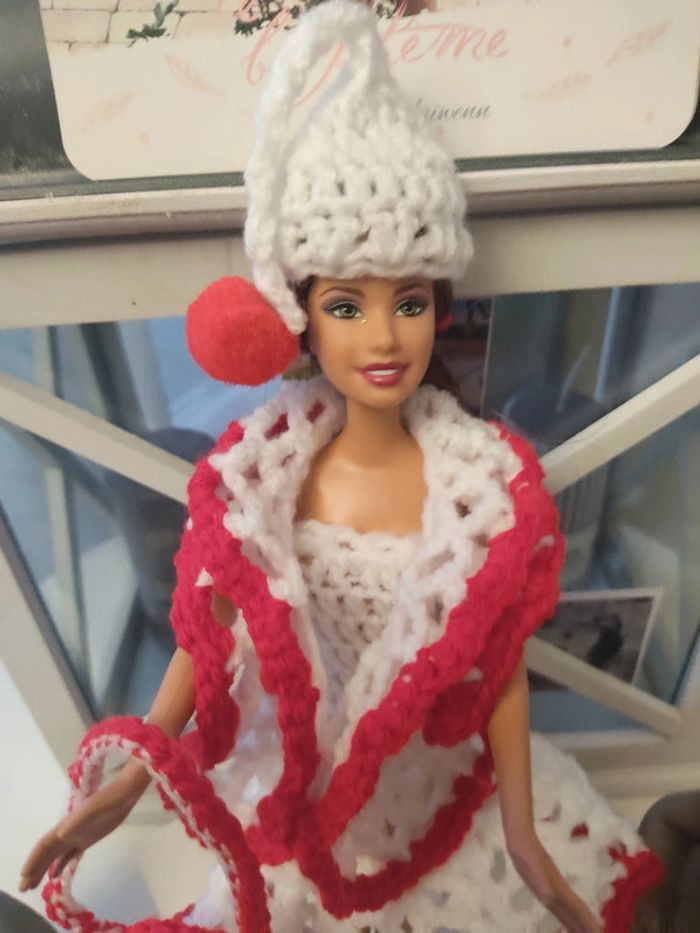 Vêtements pour Barbie Noël 3+1€ - photo numéro 4