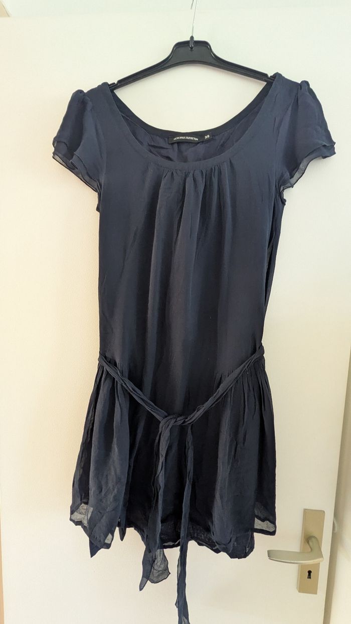 Robe bleu marine