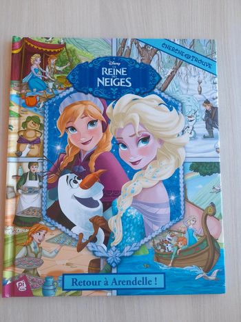 Cherche et Trouve La Reine des Neiges