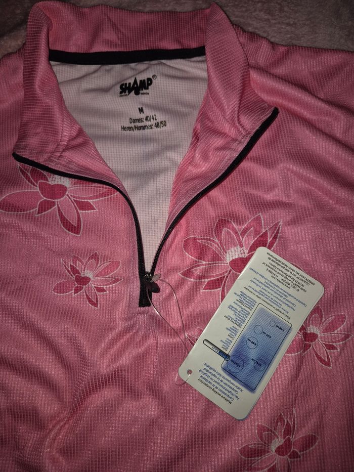 Maillot cyclisme rose - photo numéro 8