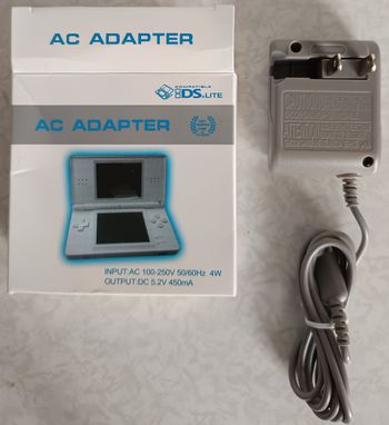 Chargeur Neuf Compatible Nintendo DS Lite Prise US américaine rétractable