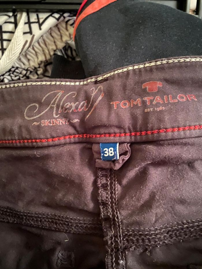 Pantalon Skinny Alexa Tom Tailor Taille 38 - photo numéro 3