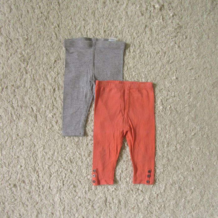 Lot de 2 leggings 9 mois