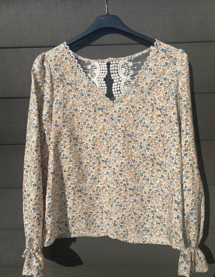 Blouse fleurie femme - photo numéro 4