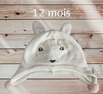 Bonnet renard polaire 12/18 mois
