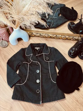 Taille 3 ans trench et bonnet fille Extenso noir 🌹