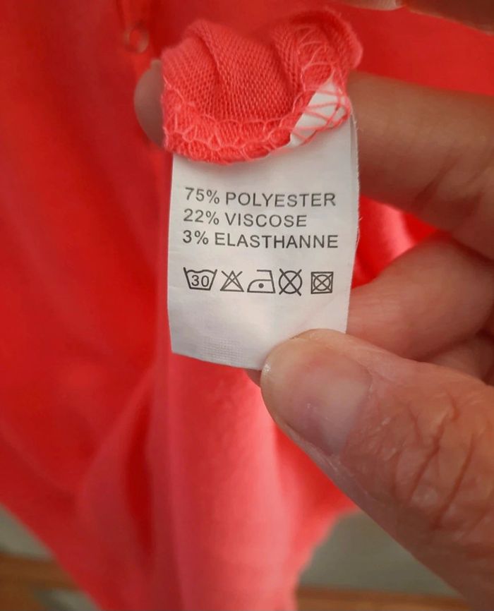 Haut orangé Vintage dressing T 36 - photo numéro 7