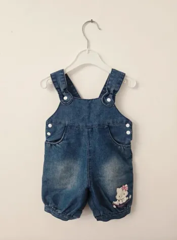 Jolie salopette-short Charmmy Kitty 3 mois