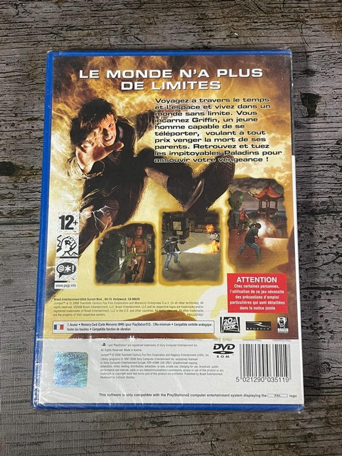 Jumper Griffin’s Story - Jeu PS2 complet Version Française Neuf Sony - photo numéro 3