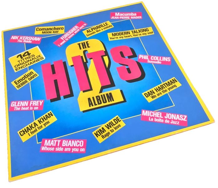 Vinyle 33 tours Compilation Hits 2 The Album Alphaville, Kim Wilde, Chaka khan... (1985) wea 24069