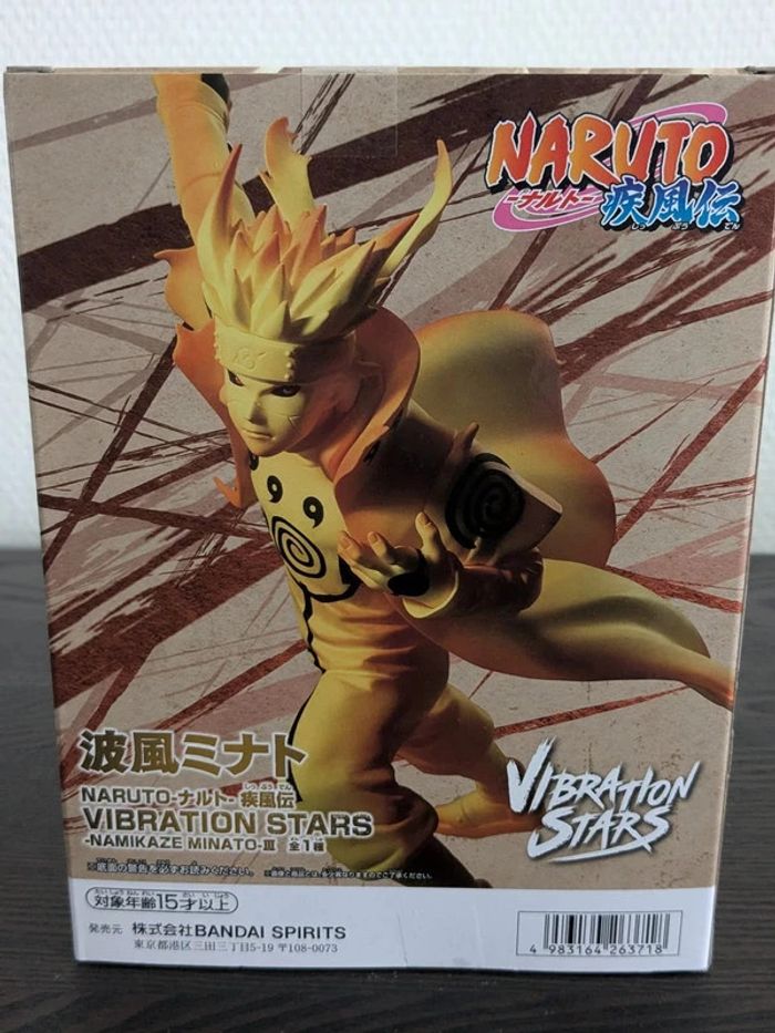 Figurine Naruto Shippuden - Namikaze Minato Vibration Stars Vol.3 - Banpresto - photo numéro 3