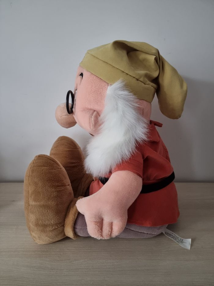 Grande peluche Prof - Bleu et les 7 nains - Disney Store - photo numéro 4