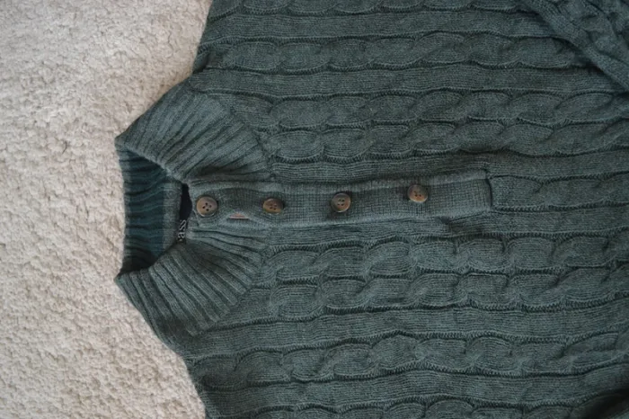 Pull torsadé Bass - Taille L - photo numéro 2