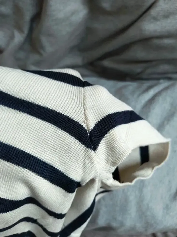 Tee-shirt Crop Top Zara taille S - photo numéro 7