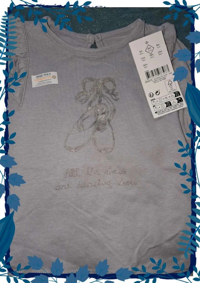 Tshirt manche longue 6 mois - photo numéro 2