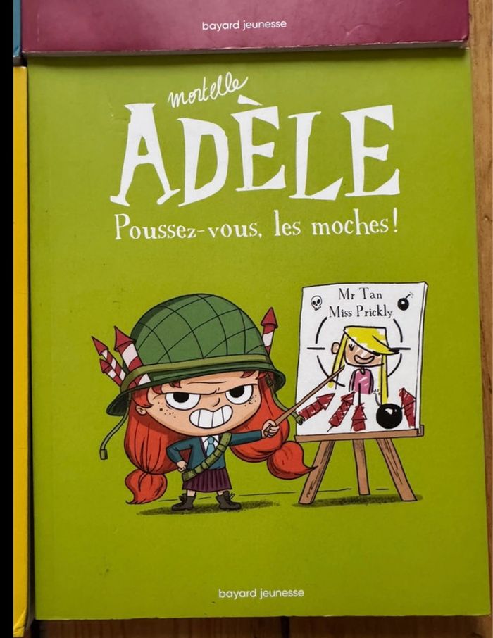 Lot livres mortelle adele - photo numéro 5