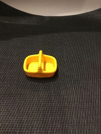 Playmobil panier en osier avec anse jaune pièces détachées