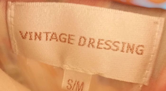 Robe fleurie vintage dressing S/M - photo numéro 5