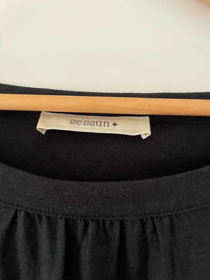 Petite robe noire Sessún taille M - photo numéro 3