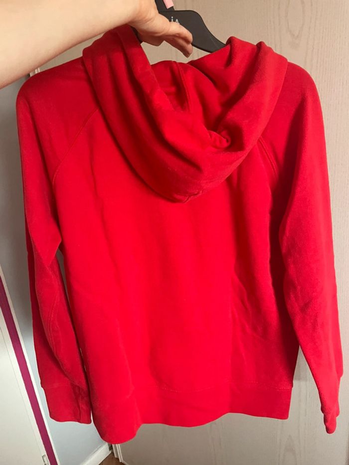 Sweat à capuche rouge Lévis taille S - photo numéro 2