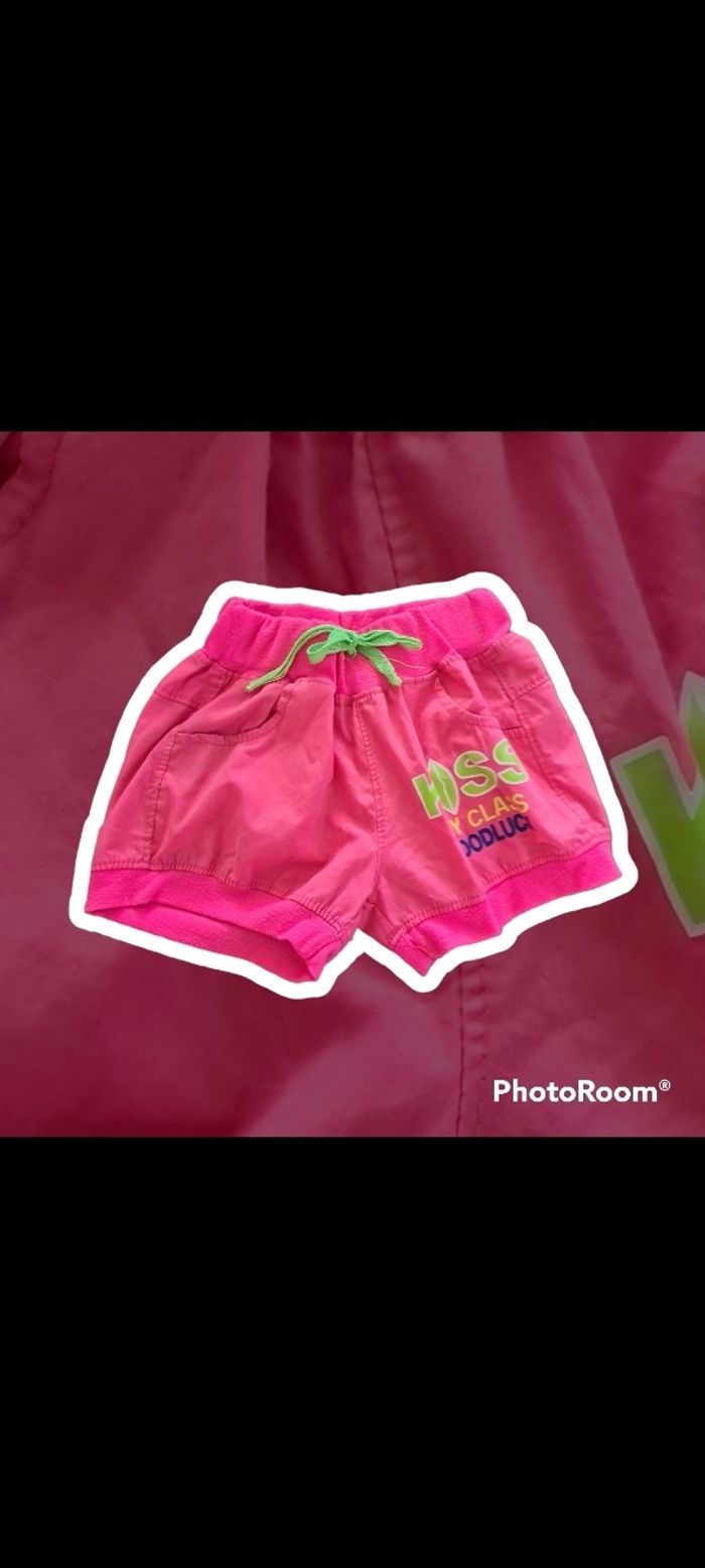 Short fille 8 ans