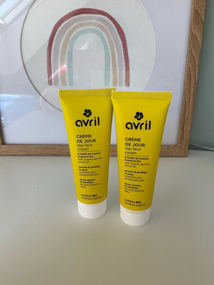 Lot de tubes de crèmes visages avril - photo numéro 2