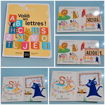 Livre animé Voilà les lettres! Je joue du bout des doigts, Moi tout seul (30)
