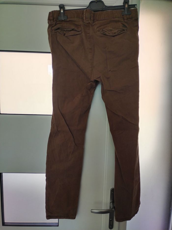 Pantalon Chino Bonobo Instinct - Slim Fit - Coton Bio - Taille 42
- photo numéro 2