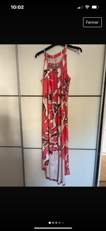 Vend robe longue derrière plus courte devant taille 40/42