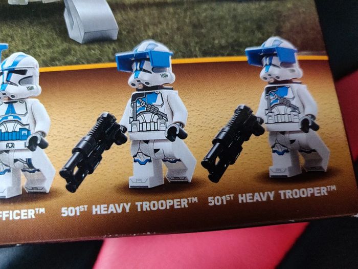 Lego Star Wars 501th Clone Troopers Battle Pack - jamais ouvert- parfait état - Vrai Lego - photo numéro 5