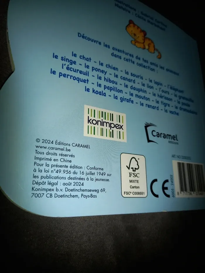 Livre Tim le tigre - photo numéro 3