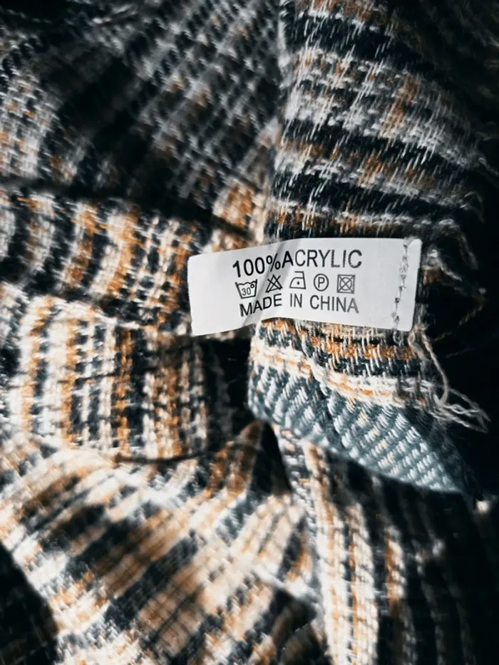 Poncho à franges (A168) - photo numéro 3
