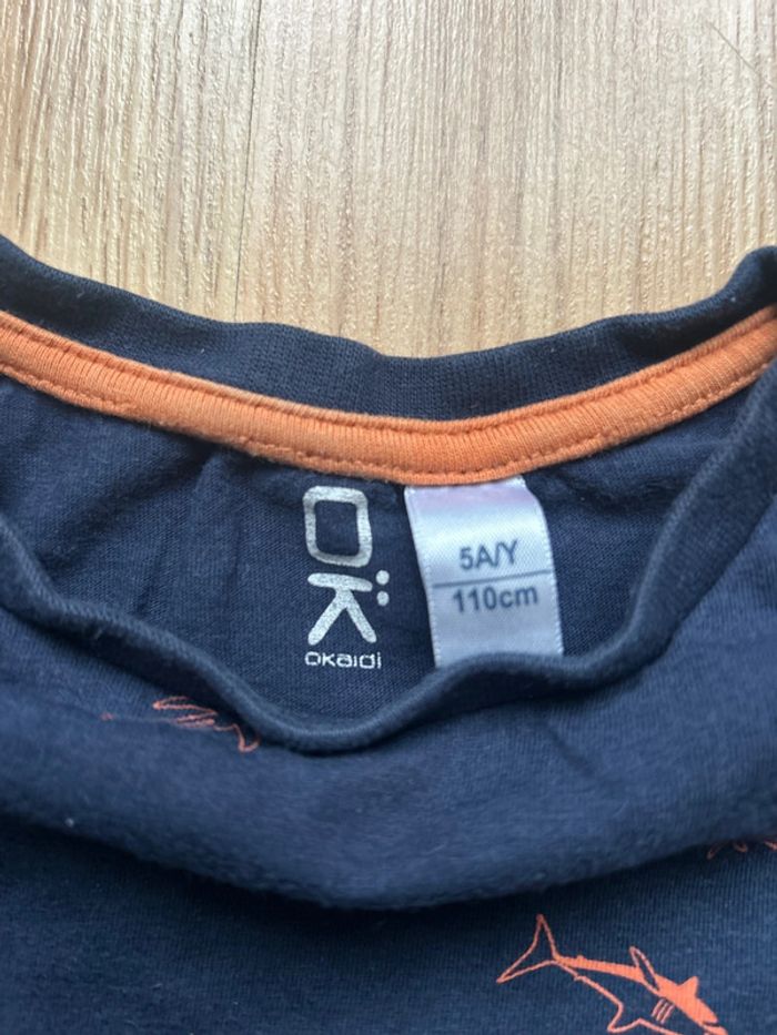 T-shirt Okaïdi taille 5 ans - photo numéro 2