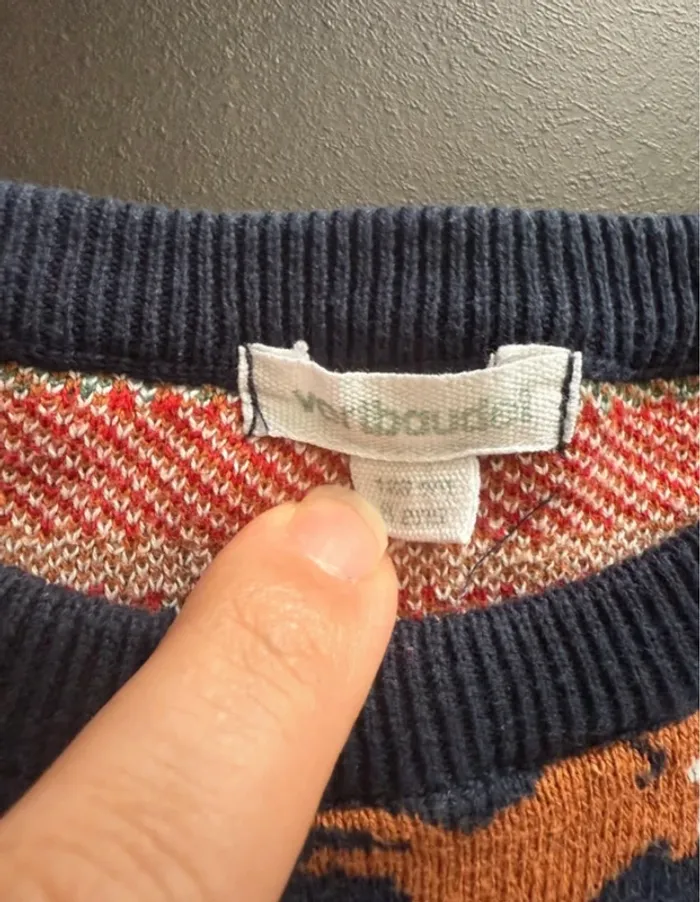Pull de Noël garçon 8 ans Vertbaudet - photo numéro 2