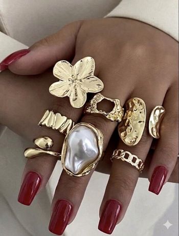 Bague lot de 7
