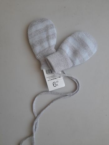 Paire de moufles garcon hiver