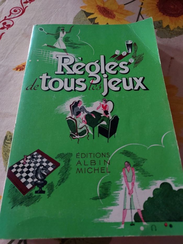 Jolie livre sur les règles du jeu