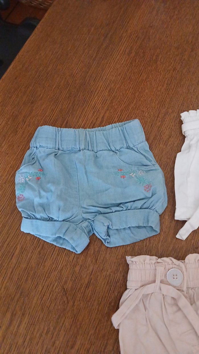 Lot de short