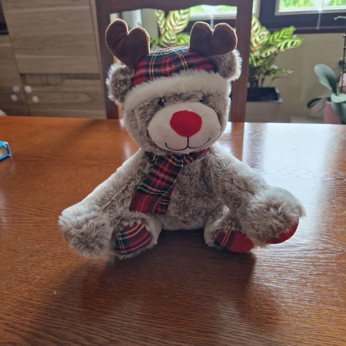 Peluche cerf ou renne - photo numéro 2