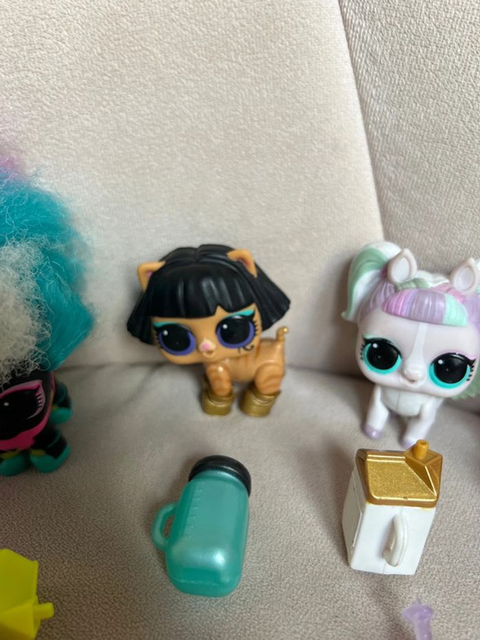 Lot 2 poupées et 4 animaux plus accessoires - L.O.L. Surprise - photo numéro 6