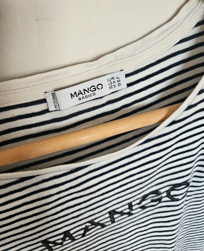T-shirt Mango taille l - photo numéro 4
