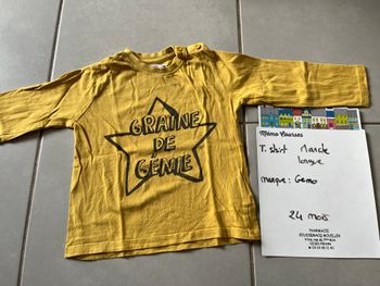 T shirt garçon 24 mois