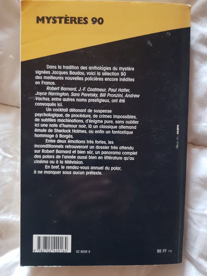 Livre  " mystère 90" - photo numéro 2