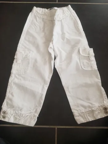 Pantalon blanc DKNY