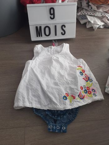 Robe / tunique blanche