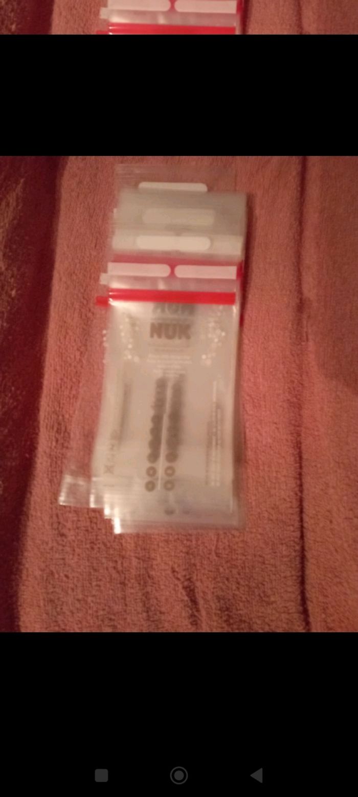 Pochette conservation lait nuk