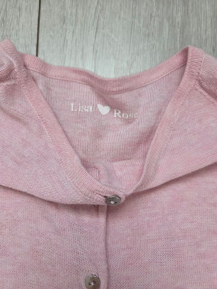 Gilet lisa rose 10 ans - photo numéro 2